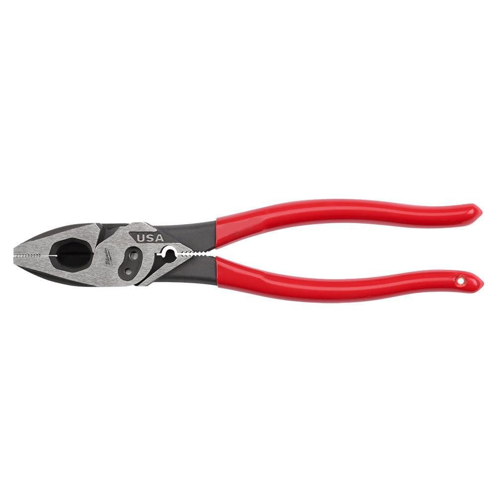 Milwaukee Electric - 9 Linemans Dipped Grip Pliers W/Crimper Bolt